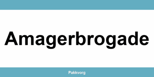 Kontakt GLS pakkeshop i Amagerbrogade