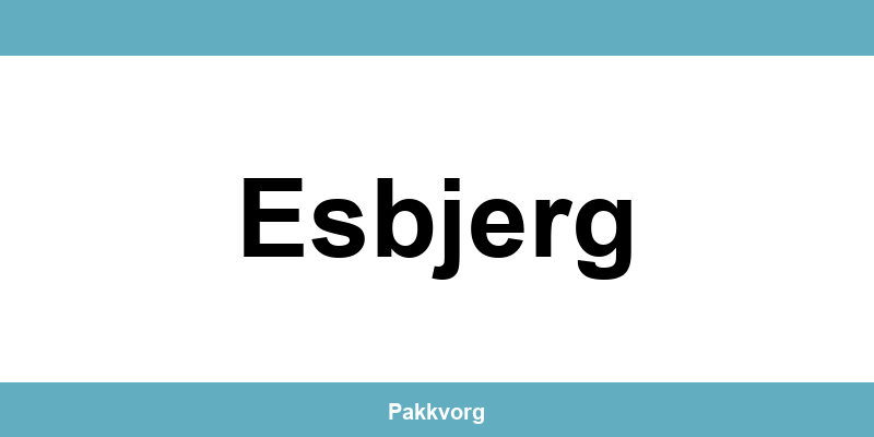 Kontakt GLS pakkeshop i Esbjerg