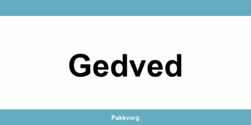 Kontakt GLS pakkeshop i Gedved