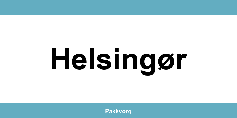 Kontakt GLS pakkeshop i Helsingør