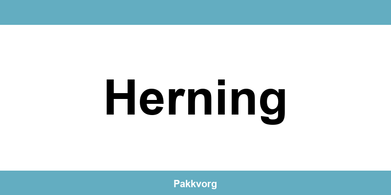 Kontakt GLS pakkeshop i Herning