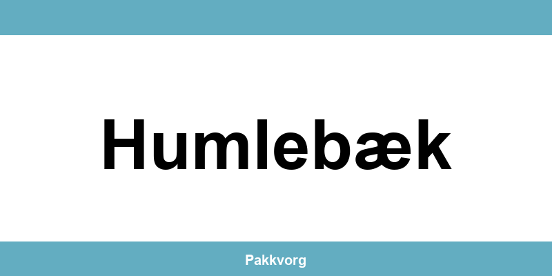 Kontakt GLS pakkeshop i Humlebæk
