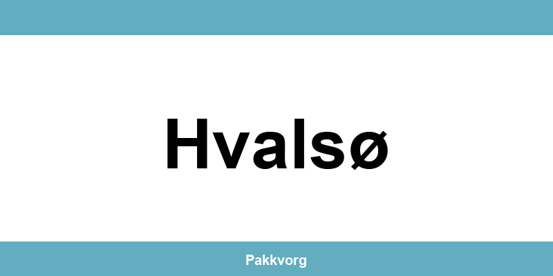Kontakt GLS pakkeshop i Hvalsø