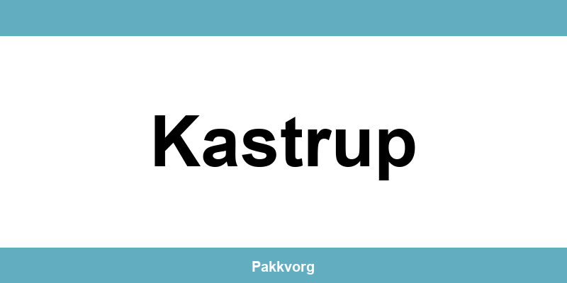 Kontakt GLS pakkeshop i Kastrup