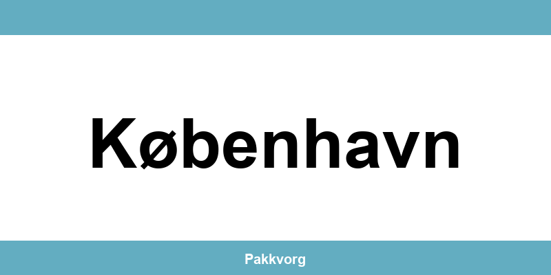 Kontakt GLS pakkeshop i København
