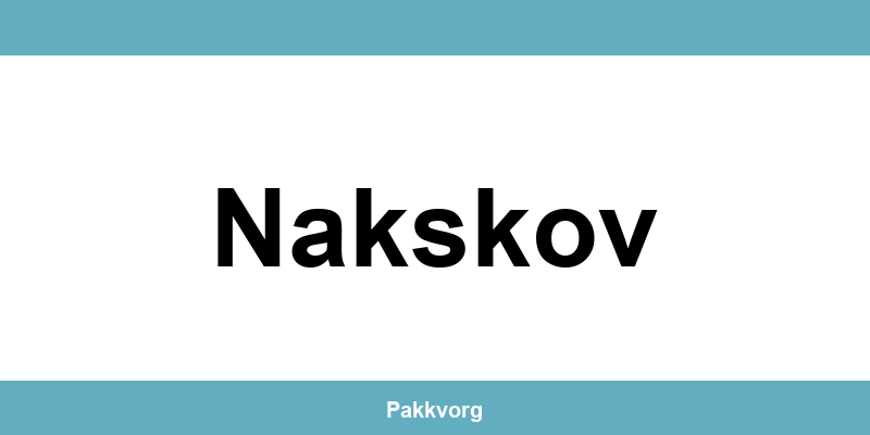Kontakt GLS pakkeshop i Nakskov