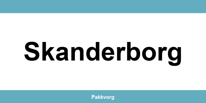 Kontakt GLS pakkeshop i Skanderborg