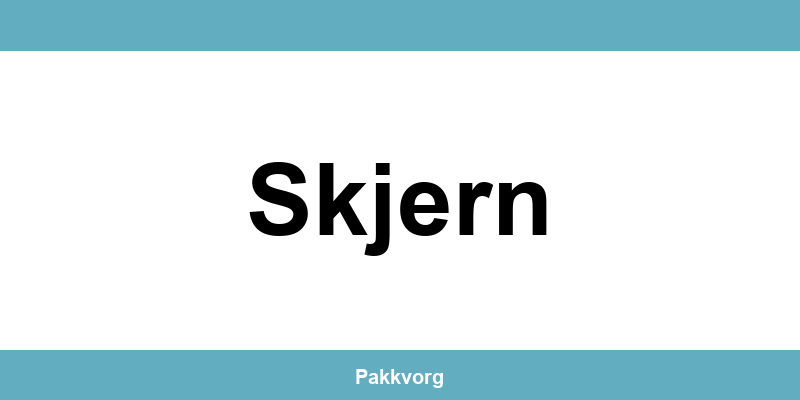 Kontakt GLS pakkeshop i Skjern