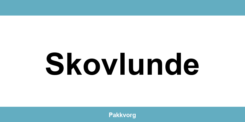 Kontakt GLS pakkeshop i Skovlunde