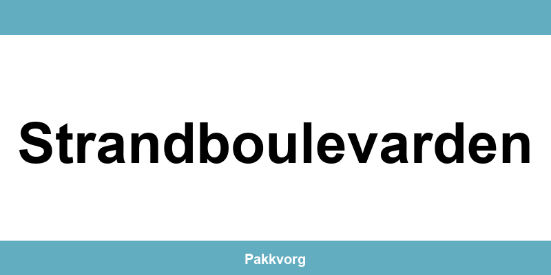 Kontakt GLS pakkeshop i Strandboulevarden