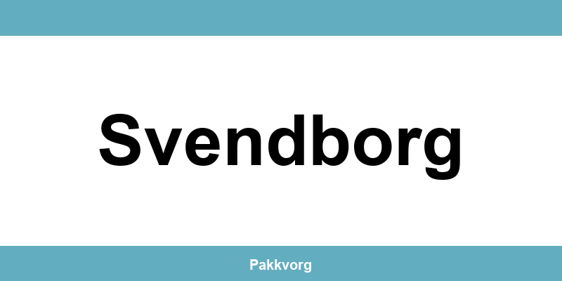 Kontakt GLS pakkeshop i Svendborg