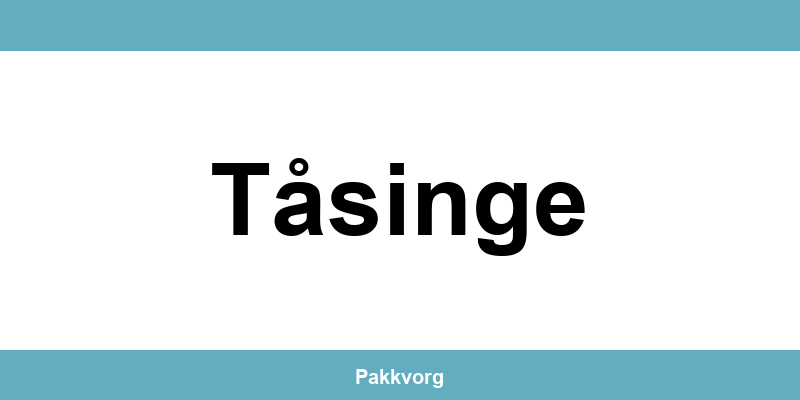 Kontakt GLS pakkeshop i Tåsinge