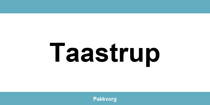 Kontakt GLS pakkeshop i Taastrup