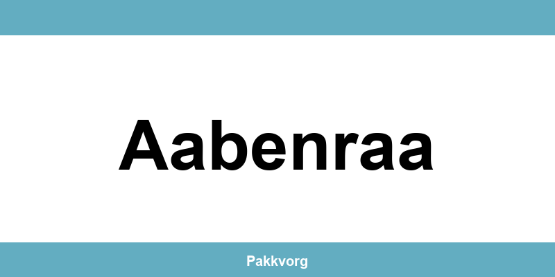 Kontakt GLS pakkeshop i Aabenraa