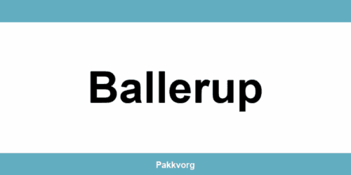 Kontakt GLS pakkeshop i Ballerup