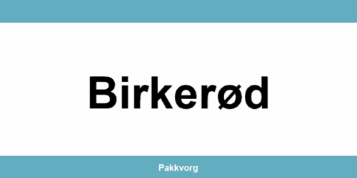 Kontakt GLS pakkeshop i Birkerød