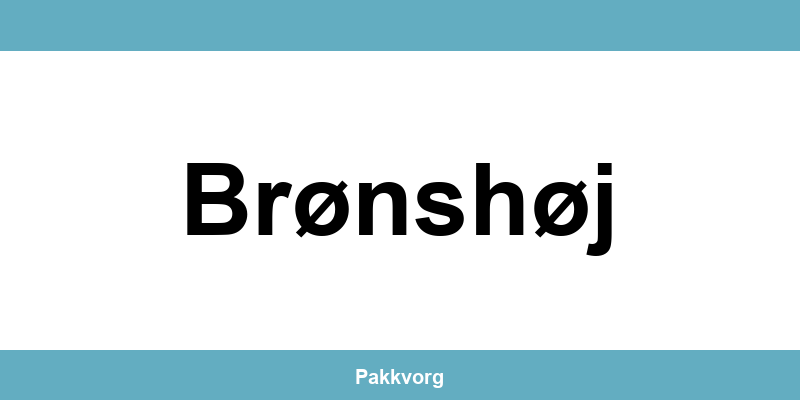 Kontakt GLS pakkeshop i Brønshøj