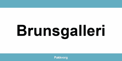 Kontakt GLS pakkeshop i Brunsgalleri