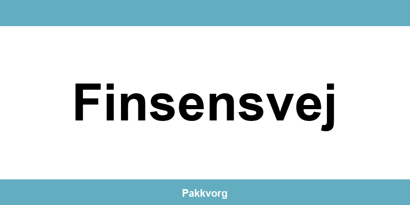 Kontakt GLS pakkeshop i Finsensvej