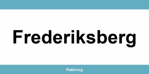 Kontakt GLS pakkeshop i Frederiksberg