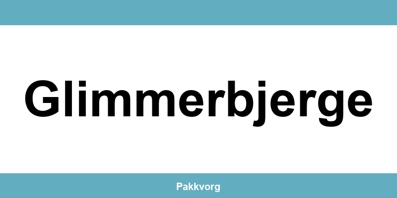 Kontakt GLS pakkeshop i Glimmerbjerge