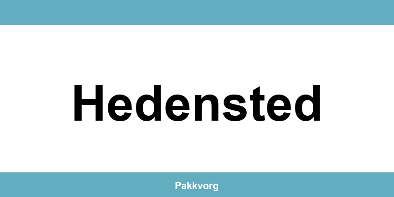 Kontakt GLS pakkeshop i Hedensted