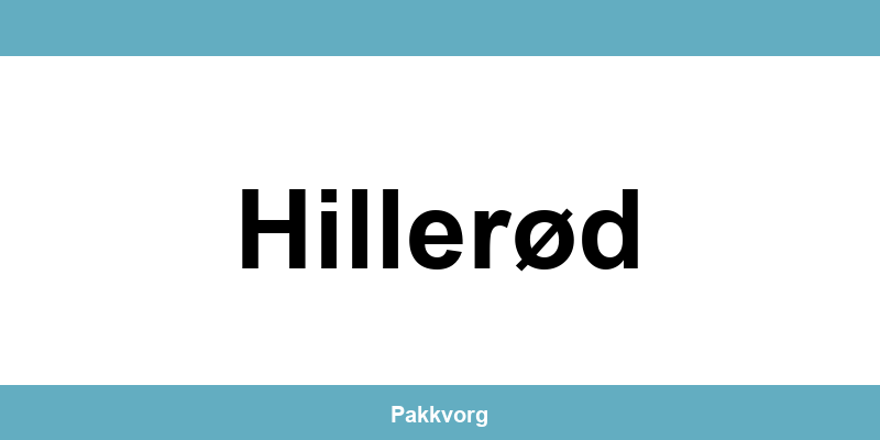 Kontakt GLS pakkeshop i Hillerød