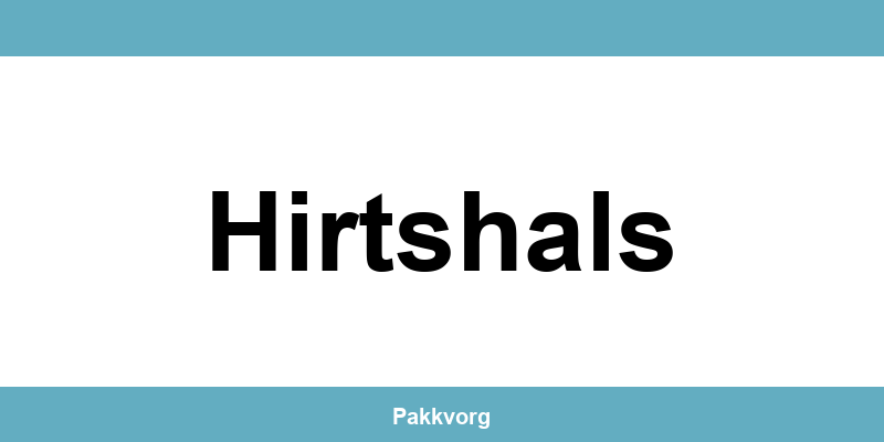 Kontakt GLS pakkeshop i Hirtshals