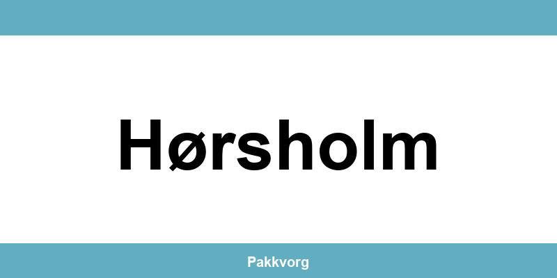 Kontakt GLS pakkeshop i Hørsholm