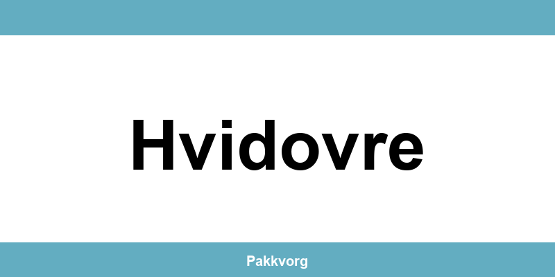 Kontakt GLS pakkeshop i Hvidovre