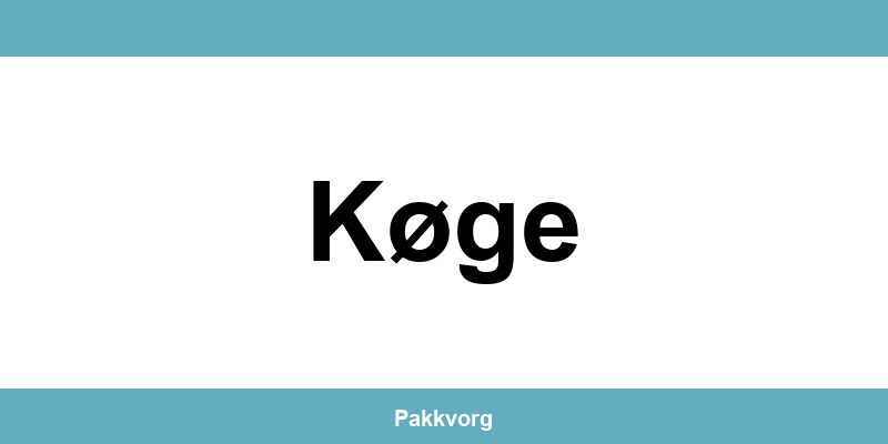 Kontakt GLS pakkeshop i Køge