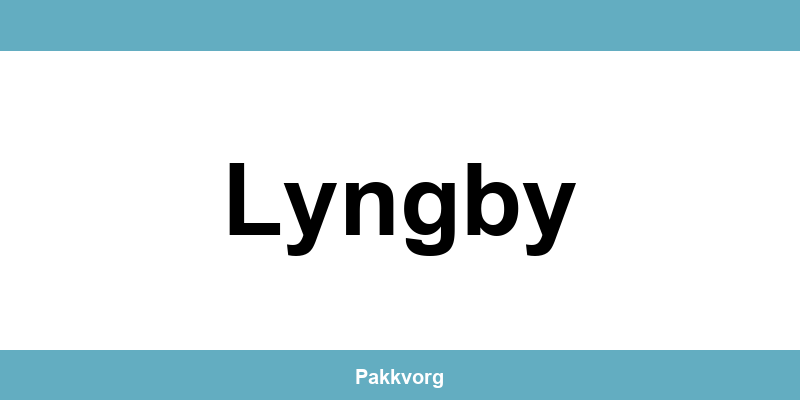 Kontakt GLS pakkeshop i Lyngby
