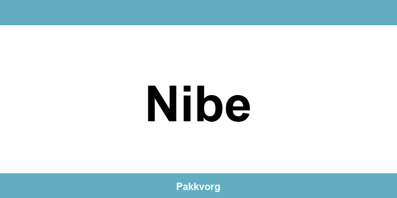 Kontakt GLS pakkeshop i Nibe