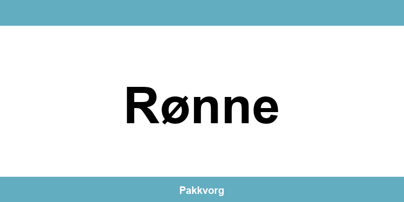 Kontakt GLS pakkeshop i Rønne