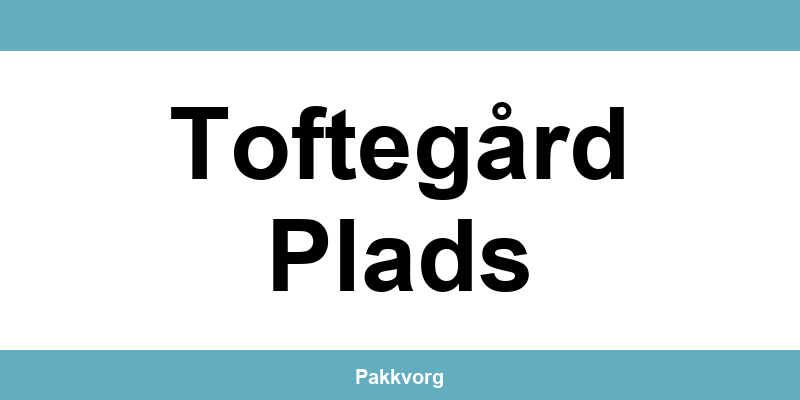 Kontakt GLS pakkeshop i Toftegård Plads