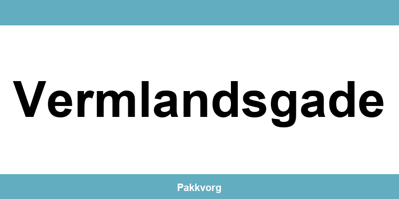 Kontakt GLS pakkeshop i Vermlandsgade